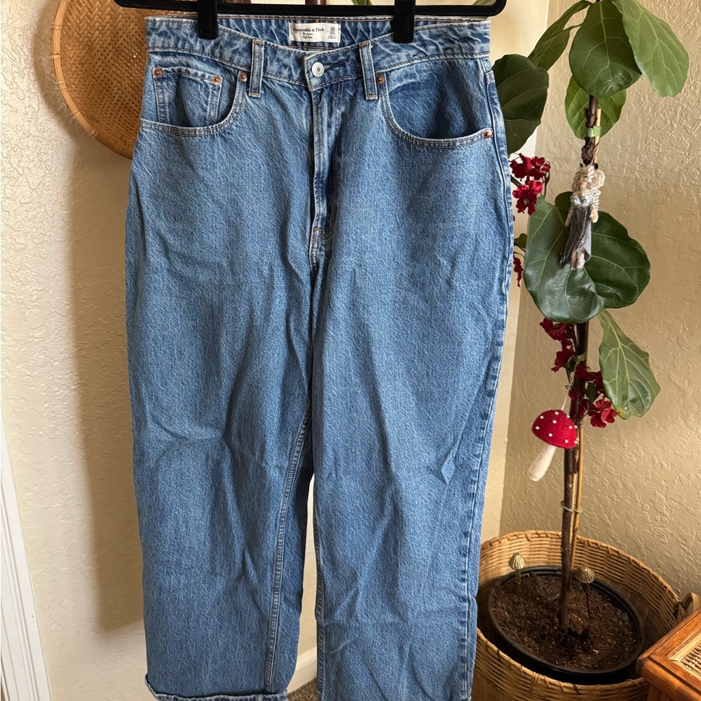 Abercrombie & Fitch Blue High Rise Jeans